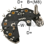 Usmernik alternatorja VALEO 592845